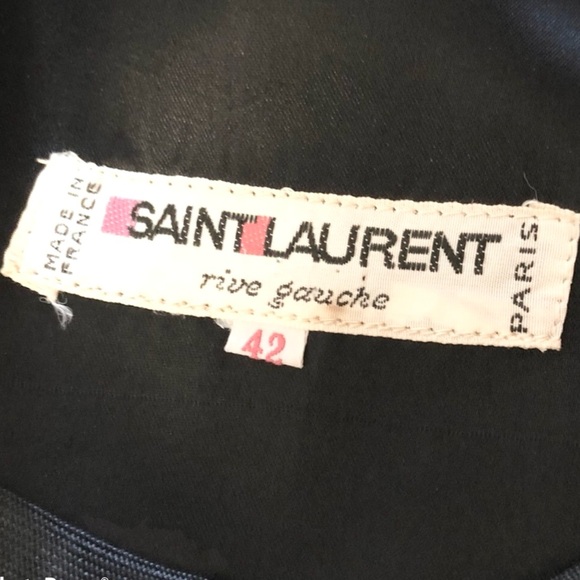 Yevs saint Laurent | 1977 vintage Rive Gaude, cheongsam Dress - Picture 13 of 16